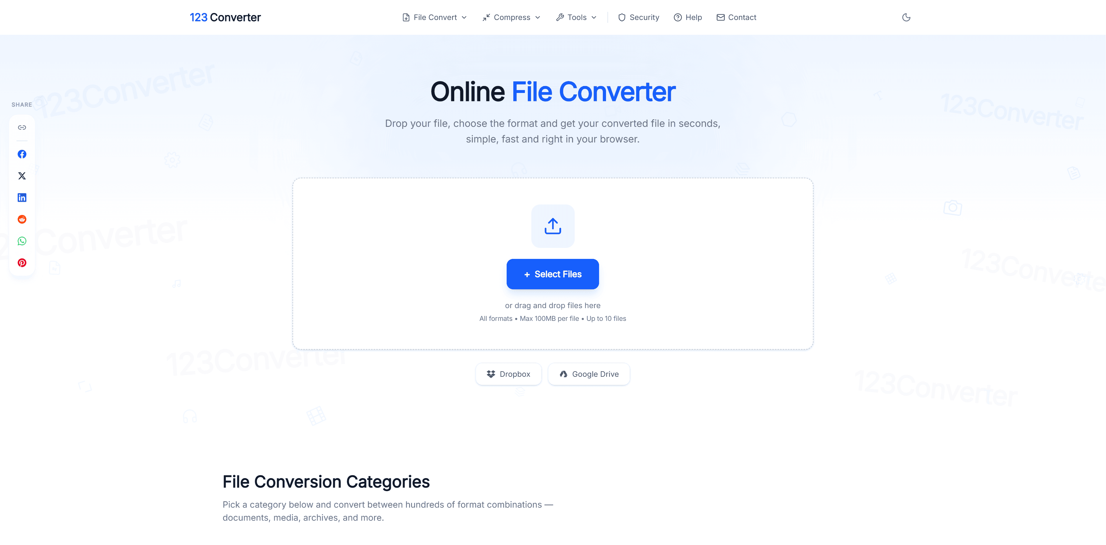 123Converter — project preview
